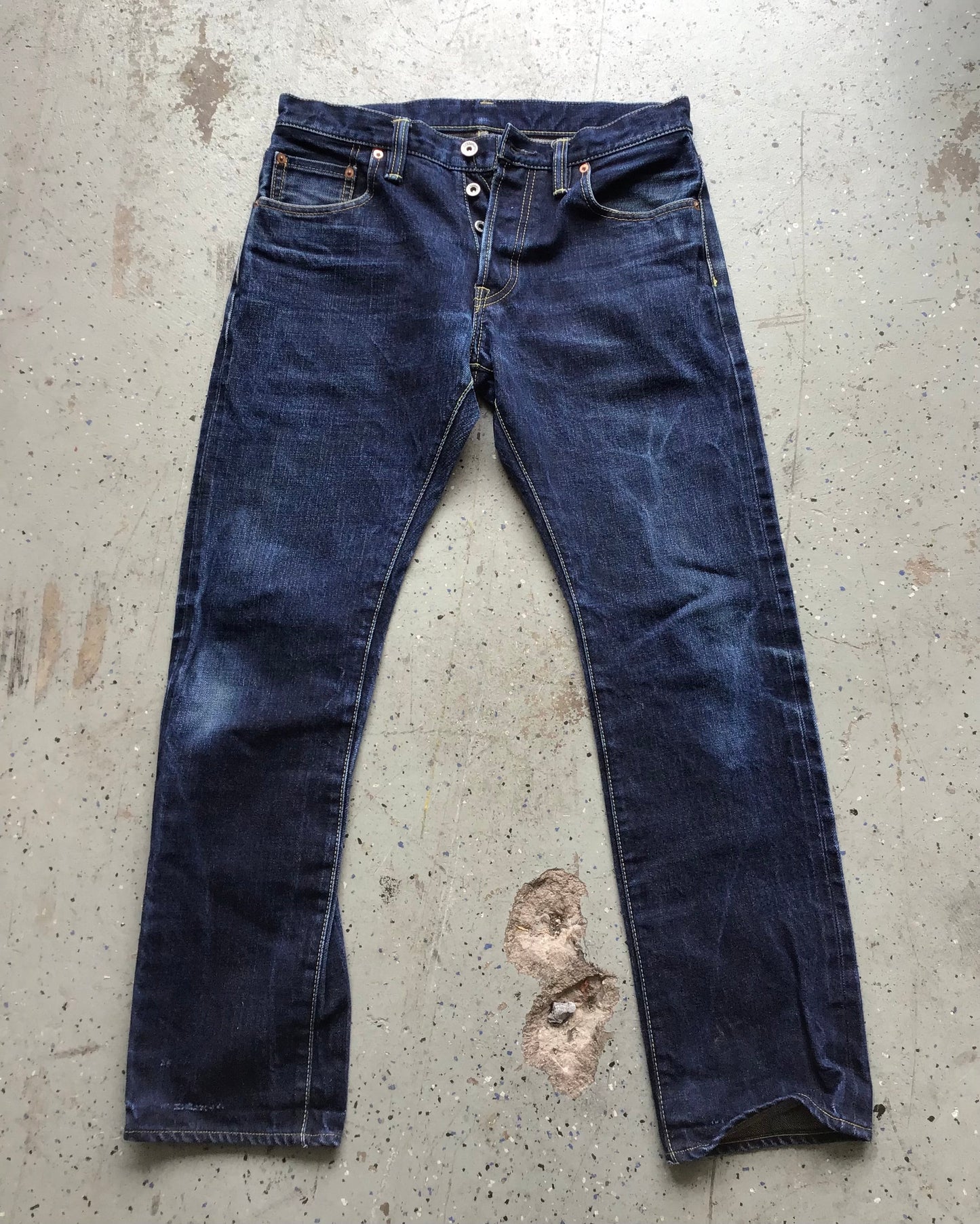 Iron Heart Selvedge Jeans IH-301N tagged 33x33