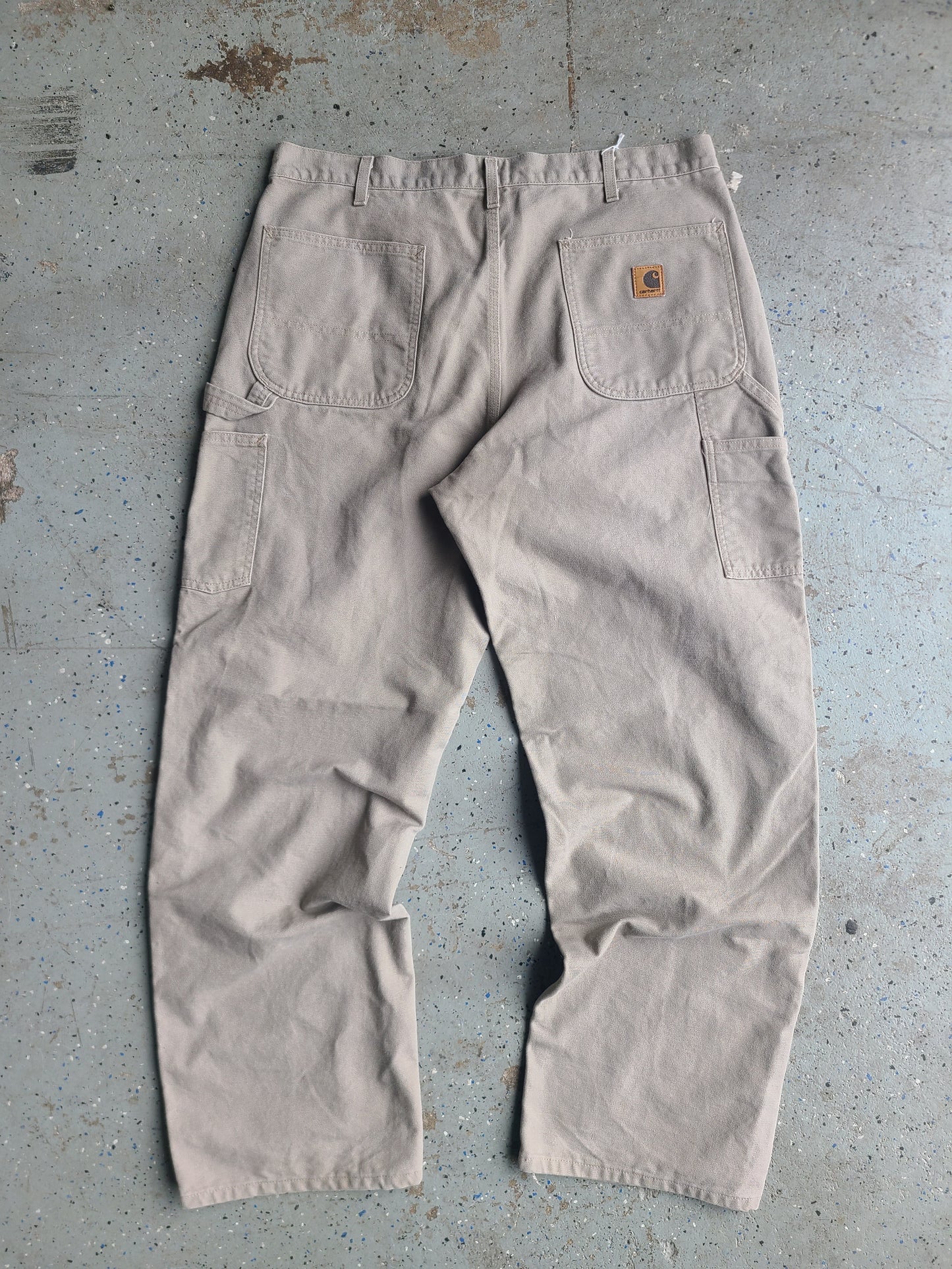 Carhartt Duck Canvas Carpenter Pants Size 38 × 32