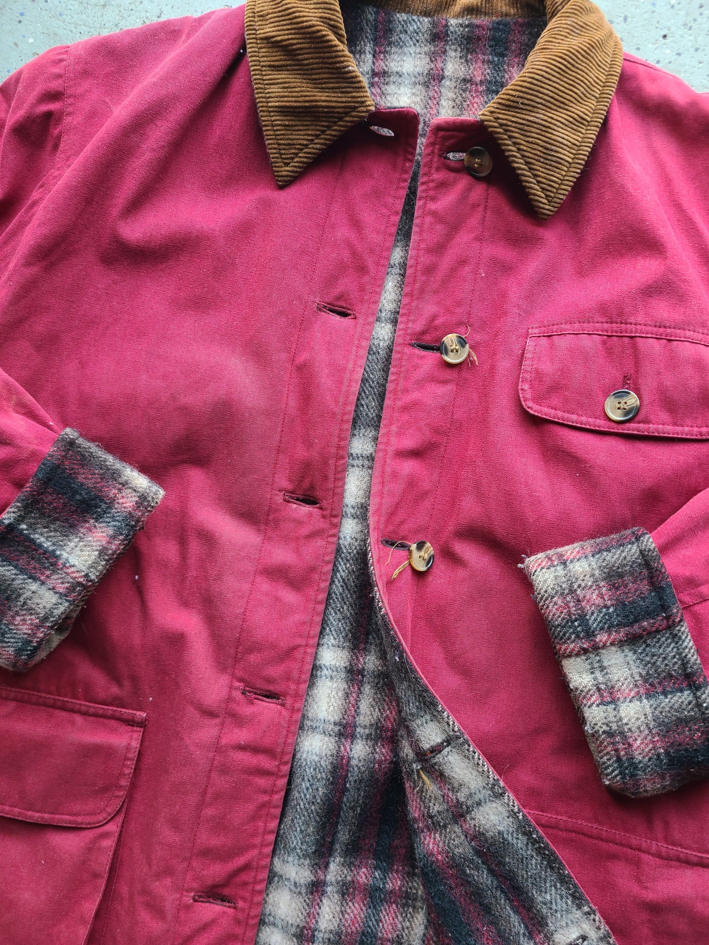Sterling Bay Reversible Barn Coat Size Medium