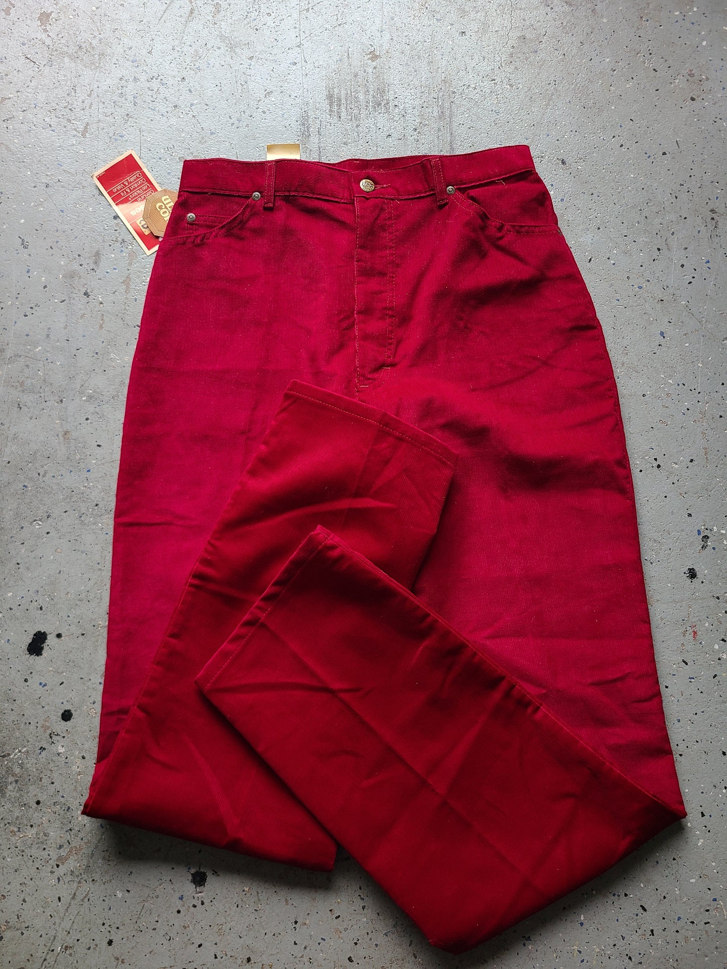 1980s Lee Ms Rider Straight Leg Cords Size 16 (fits like a modern 12)