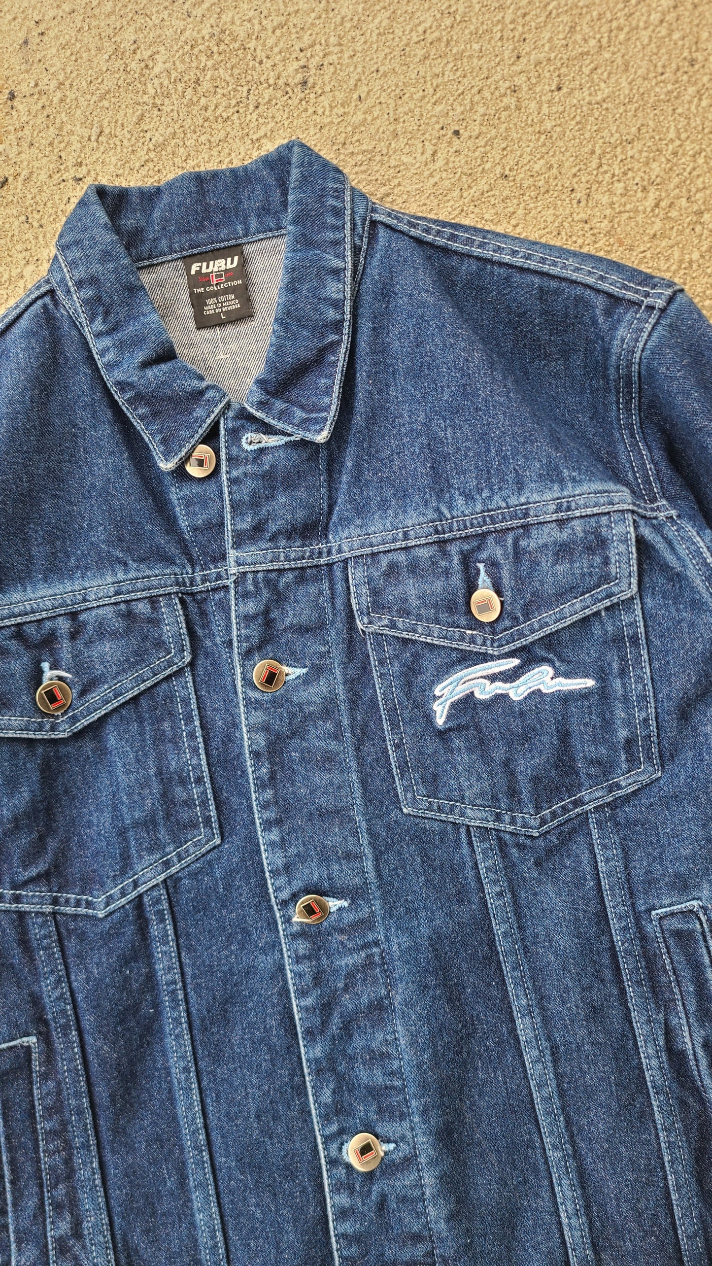 Fubu Denim Jacket Women's Size Large