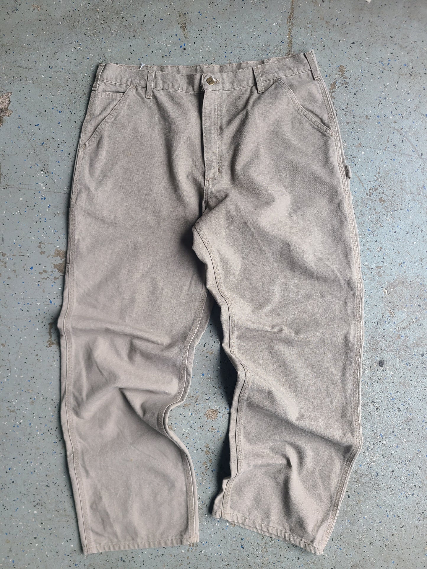Carhartt Duck Canvas Carpenter Pants Size 38 × 32
