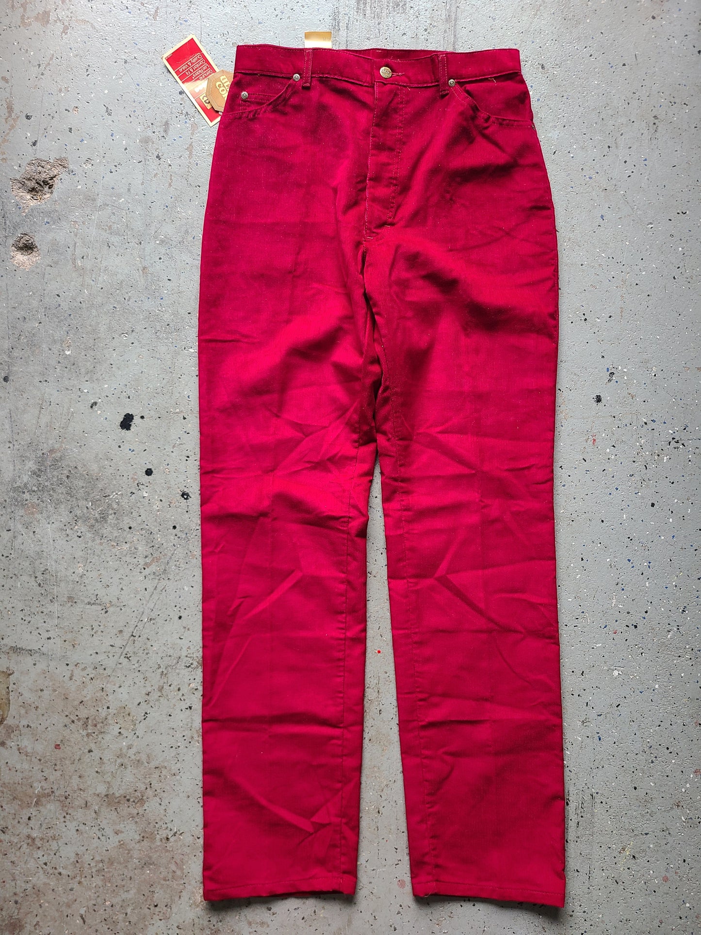 1980s Lee Ms Rider Straight Leg Cords Size 16 (fits like a modern 12)