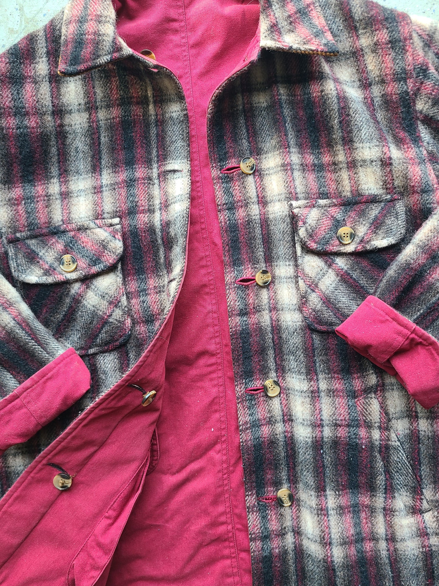 Sterling Bay Reversible Barn Coat Size Medium
