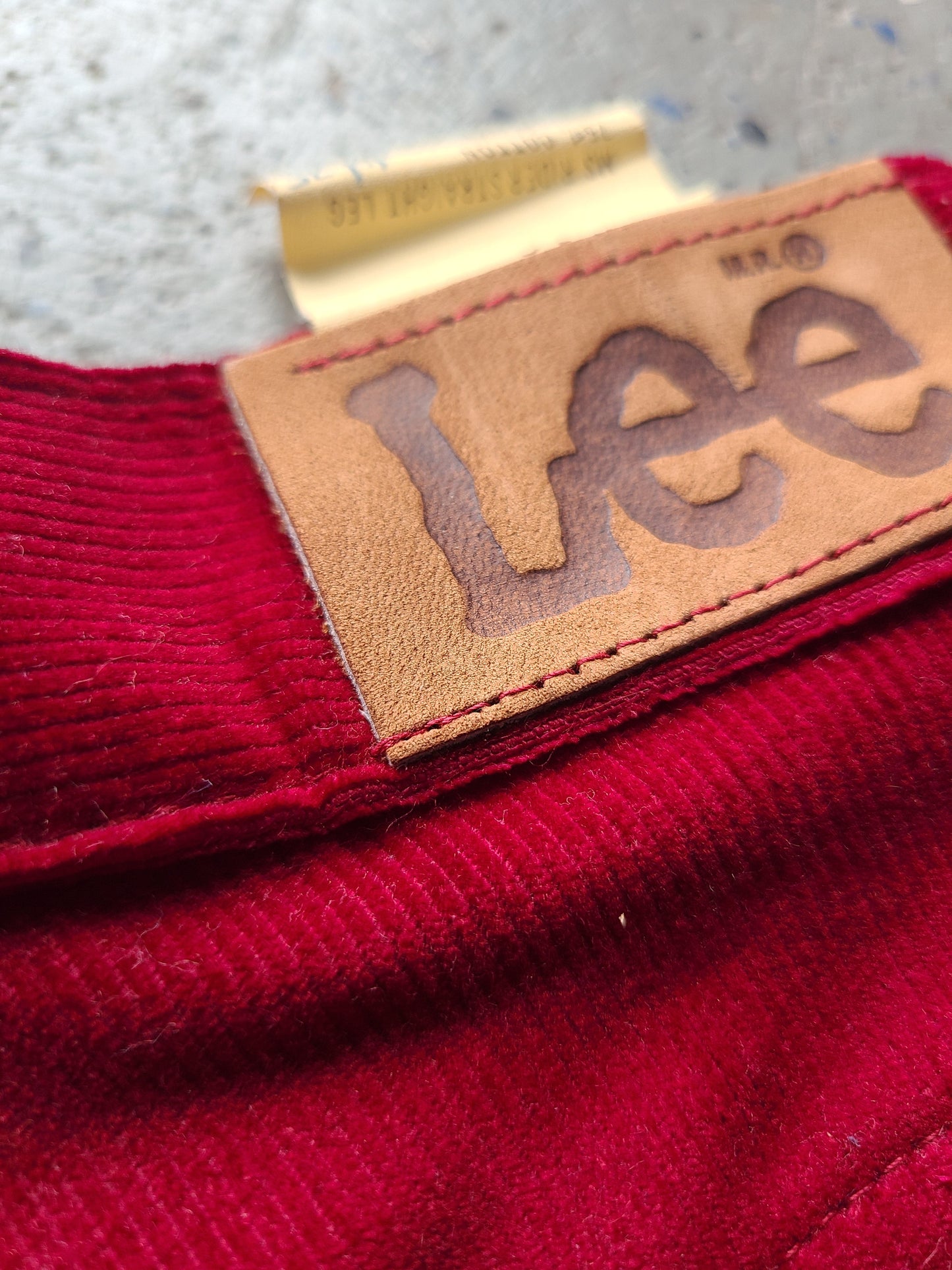 1980s Lee Ms Rider Straight Leg Cords Size 16 (fits like a modern 12)