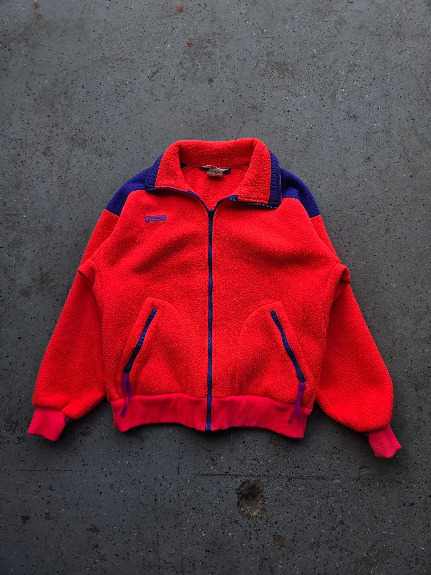 90s Columbia Radial Sleeve Fleece Size Ladies L