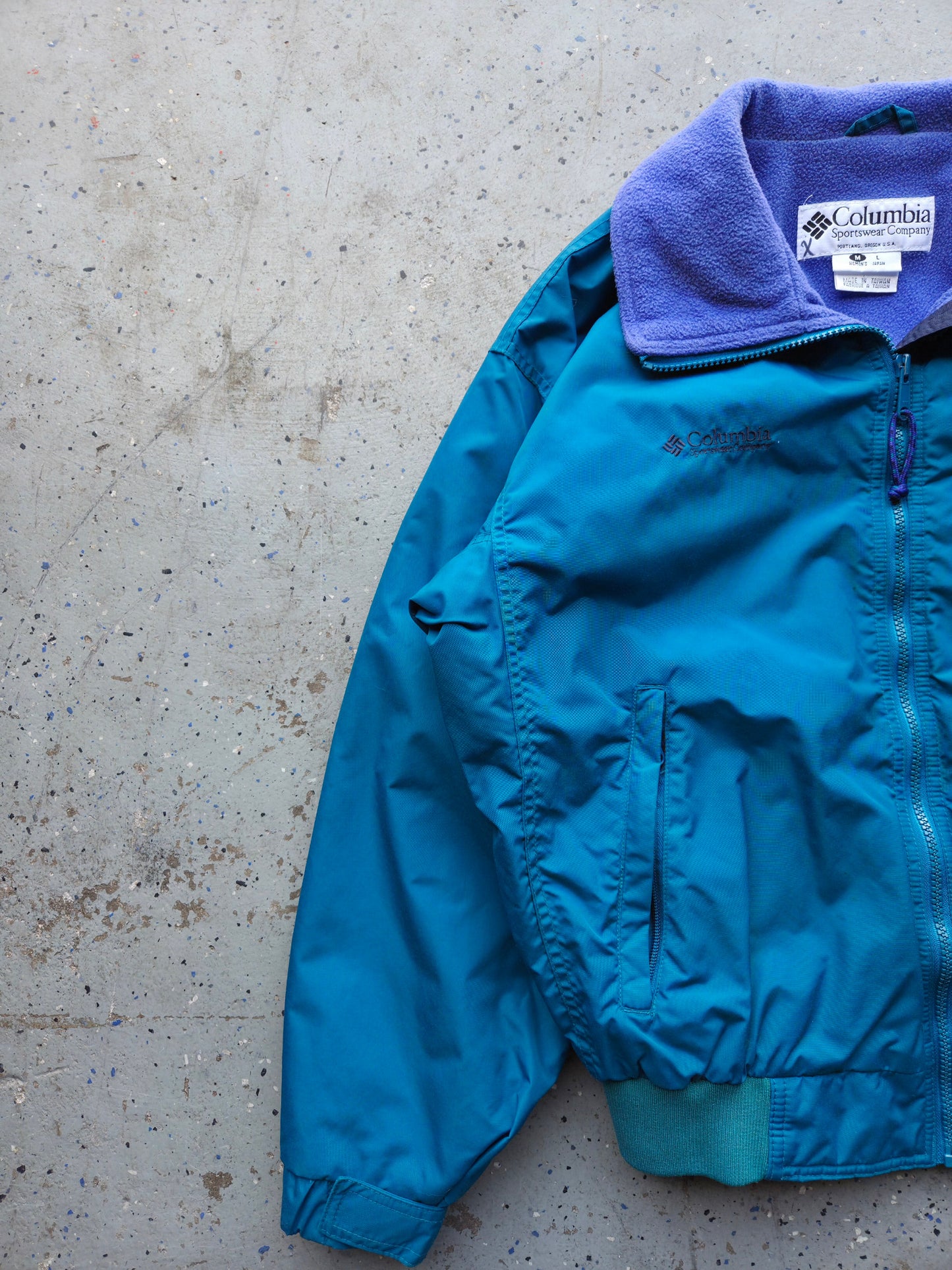 Vintage Columbia Fleece-lined Jacket Size Women’s Medium