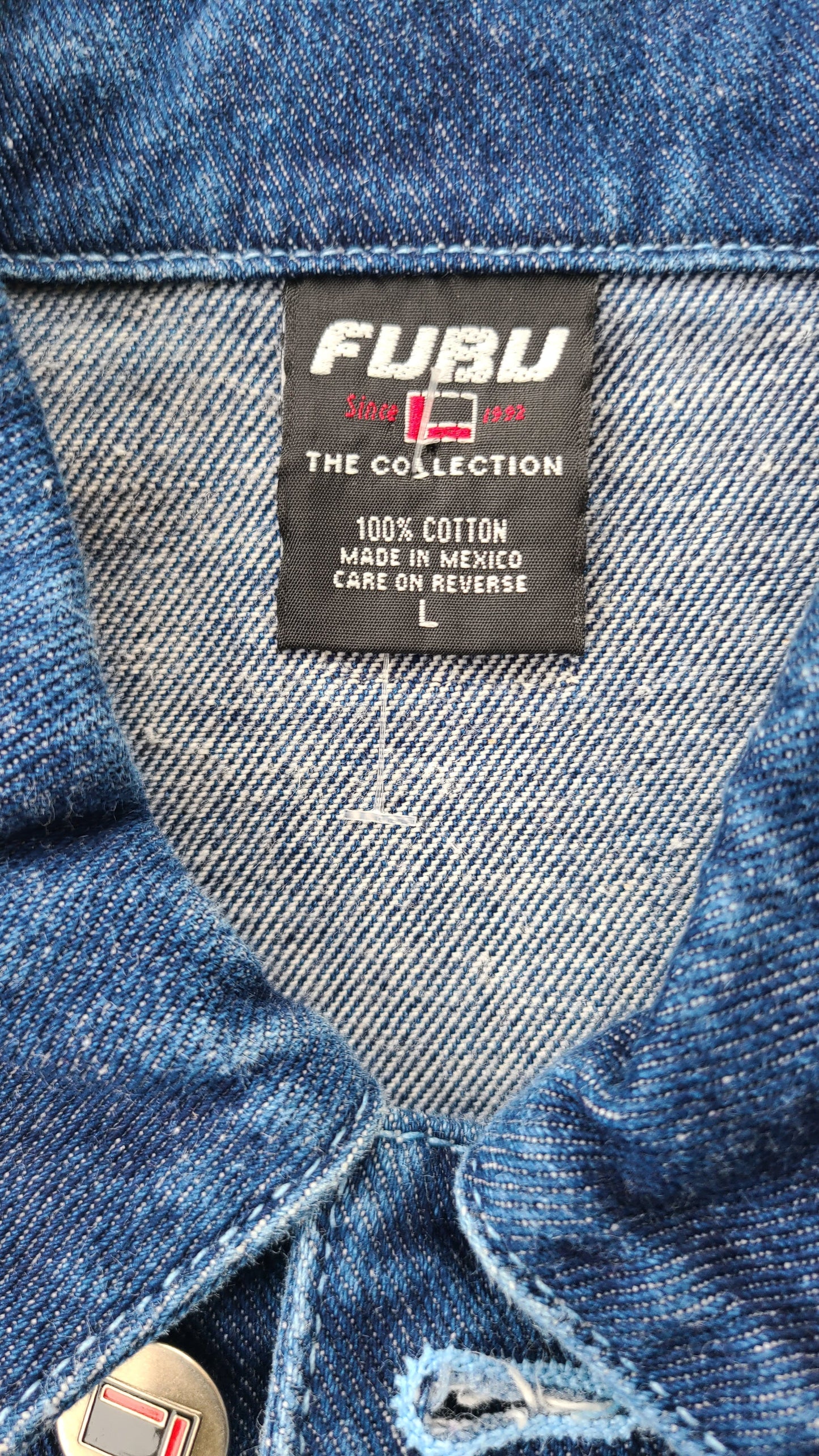 Fubu Denim Jacket Women's Size Large
