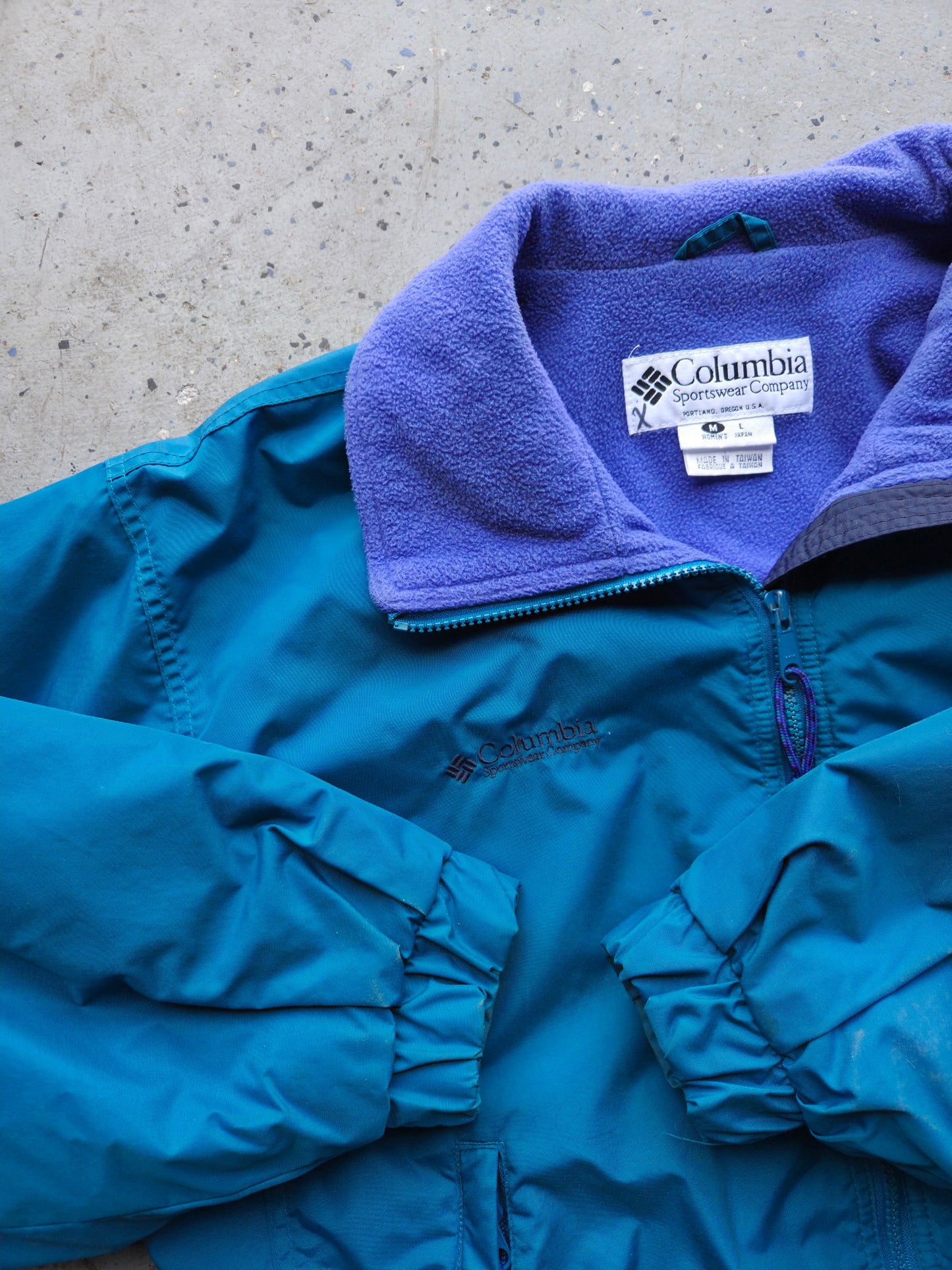 Vintage Columbia Fleece-lined Jacket Size Women’s Medium