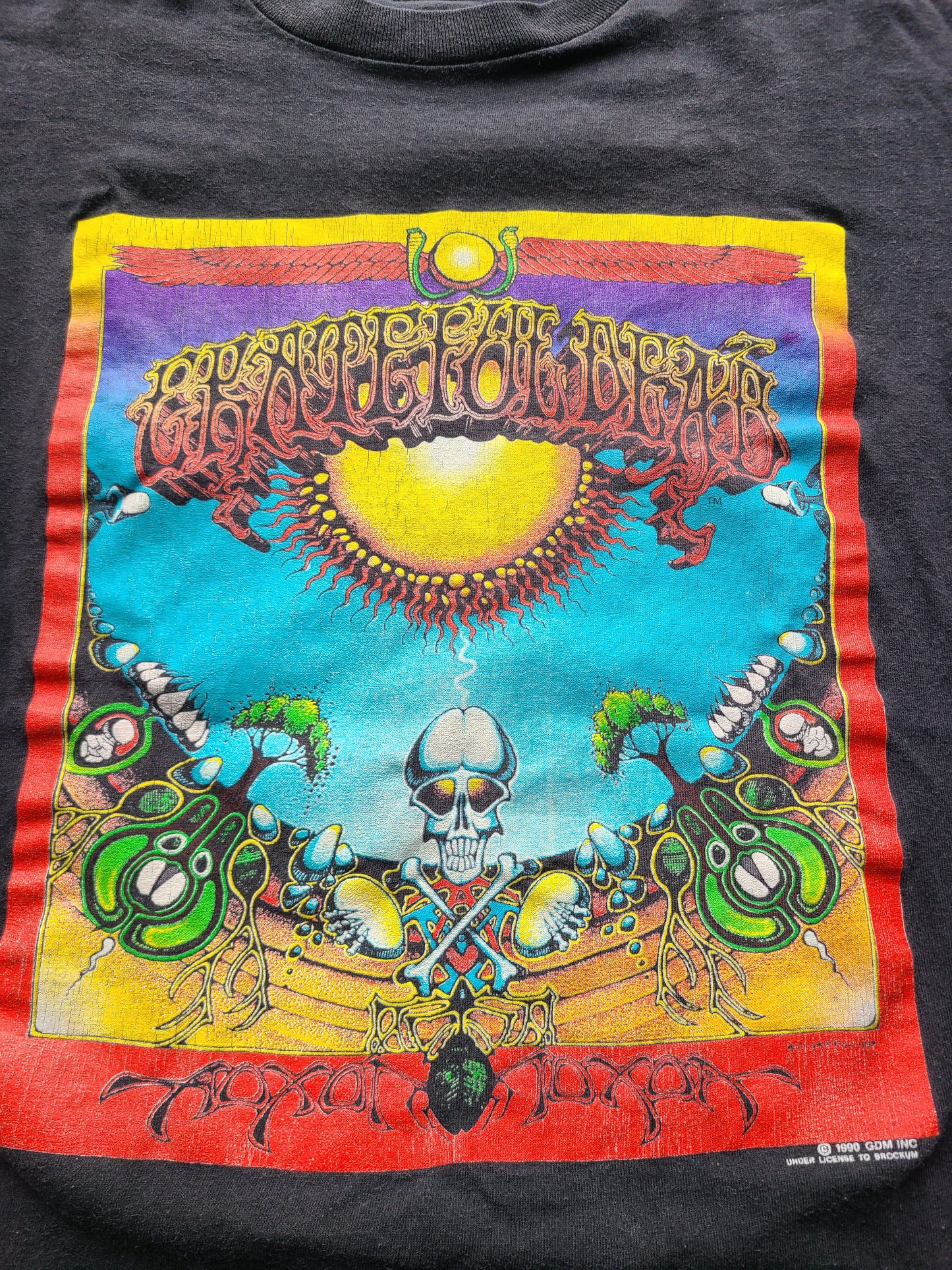 1990 Grateful Dead AOXOMOXOA Album Cover T-shirt Size Large